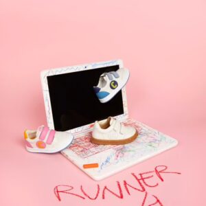 Camper Runner K800530-001 Λευκά Παιδικά Sneaker