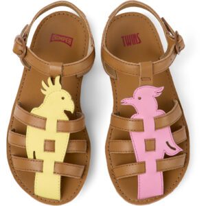 Camper Miko Twins K800534-003 Καφέ Παιδικά Πέδιλα