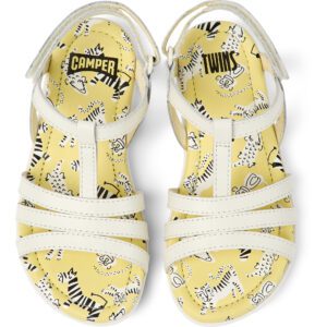 Camper Dansand Twins K800543-002 Λευκά Παιδικά Πέδιλα