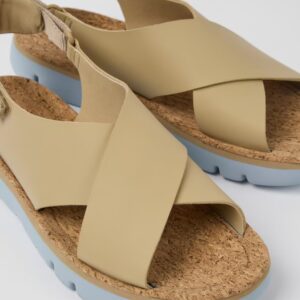 Camper Oruga K200157-048 Beige Sandals for Women