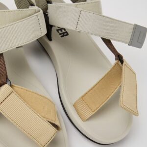 Camper Match K100539-026 Μπεζ Ανδρικά Πέδιλα