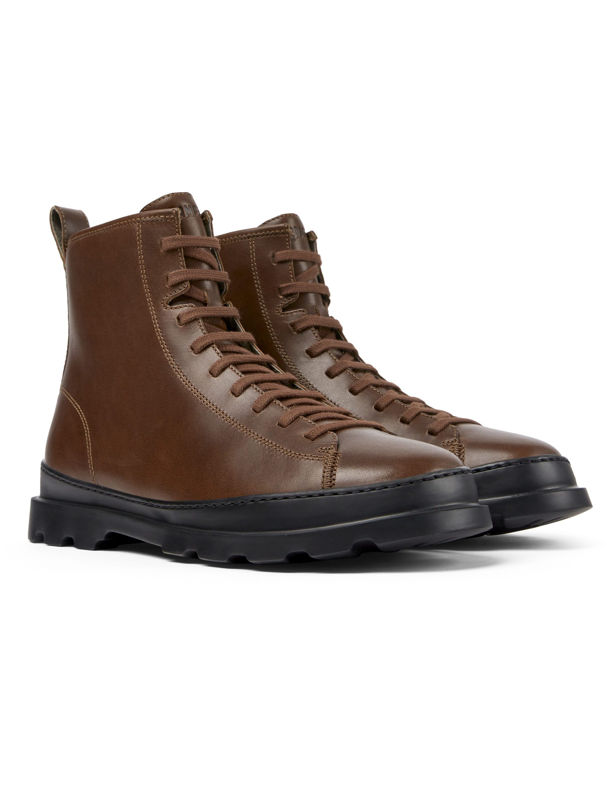 Camper Brutus K300245-026 Brown Ankle Boots for Men