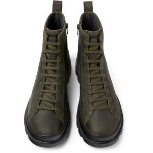 Camper Brutus K300245-027 Green Ankle Boots for Men