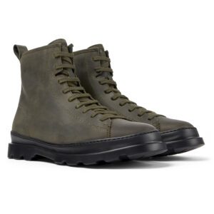 Camper Brutus K300245-027 Green Ankle Boots for Men