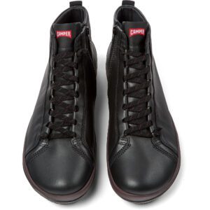 Camper Peu Pista K300287-023 Black Ankle Boots for Men