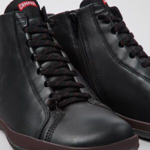 Camper Peu Pista K300287-023 Black Ankle Boots for Men