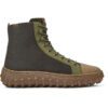 Camper Ground K300405-016 Green Ankle Boots for Men
