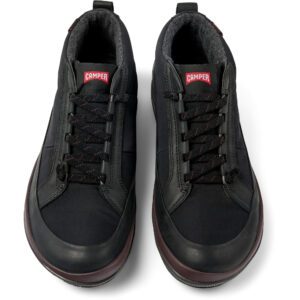 Camper Peu Pista K300417-009 Black Ankle Boots for Men