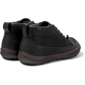 Camper Peu Pista K300417-009 Black Ankle Boots for Men
