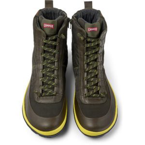 Camper Peu Pista K300439-005 Green Ankle Boots for Men