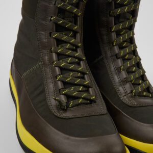 Camper Peu Pista K300439-005 Green Ankle Boots for Men