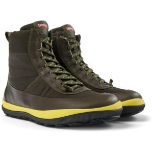 Camper Peu Pista K300439-005 Green Ankle Boots for Men