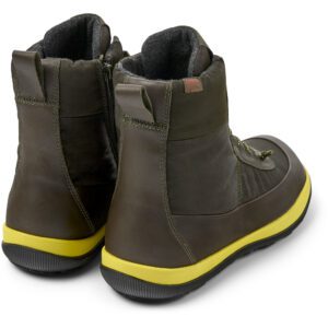 Camper Peu Pista K300439-005 Green Ankle Boots for Men