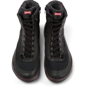 Camper Peu Pista K300439-006 Black Ankle Boots for Men