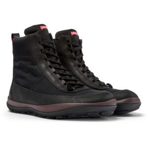 Camper Peu Pista K300439-006 Black Ankle Boots for Men