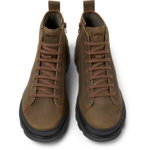 Camper Brutus K300444-006 Brown Ankle Boots for Men