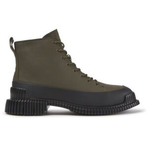Camper Pix K400388-006 Green Ankle Boots for Women