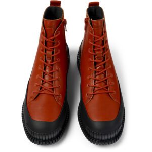 Camper Pix K400388-014 Red Ankle Boots for Women