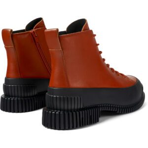 Camper Pix K400388-014 Red Ankle Boots for Women