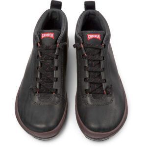 Camper Peu Pista K400481-016 Black Ankle Boots for Women