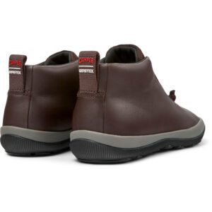 Camper Peu Pista K400481-018 Burgundy Ankle Boots for Women
