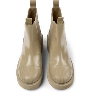 Camper Milah K400704-002 Μπεζ Γυναικεία Μποτάκια