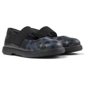 Camper Twins K800550-003 Black Ballerinas for Kids