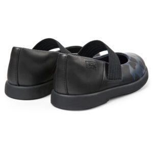 Camper Twins K800550-003 Black Ballerinas for Kids
