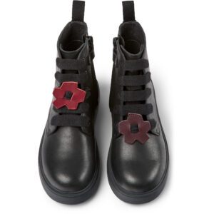 Camper Twins K900150-017 Black Ankle Boots for Kids