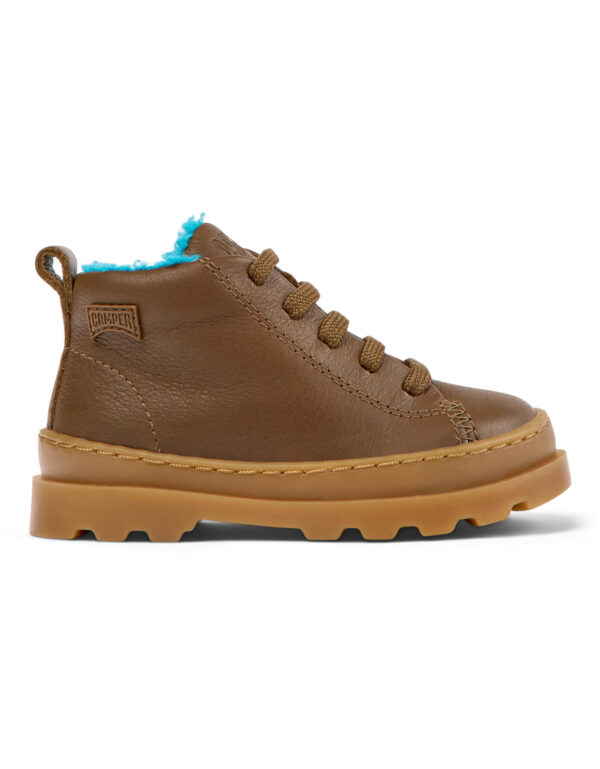 Camper Brutus K900291-009 Brown Ankle Boots for Kids