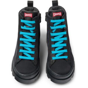 Camper Brutus K900318-003 Black Ankle Boots for Kids
