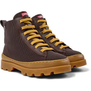 Camper Brutus K900318-004 Brown Ankle Boots for Kids