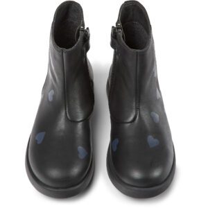 Camper Twins K900329-003 Black Ankle Boots for Kids