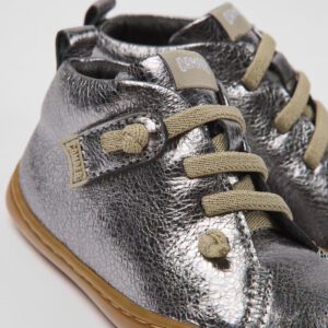 Camper Peu Cami 80153-097 Grey Ankle Boots for Kids