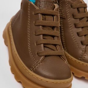 Camper Brutus K900291-009 Brown Ankle Boots for Kids