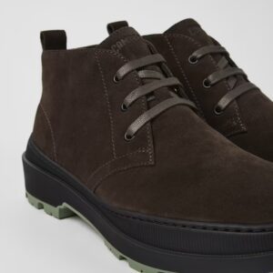 Camper Brutus Trek K300434-005 Grey Ankle Boots for Men