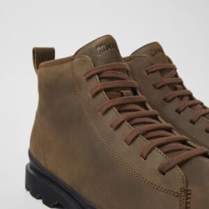 Camper Brutus K300444-006 Brown Ankle Boots for Men