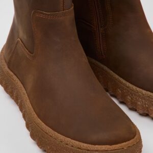 Camper Ground K400655-005 Καφέ Γυναικεία Μποτάκια