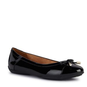 Geox Charlene D167YTC000HHC9999 Μαύρες Γυναικείες Μπαλαρίνες