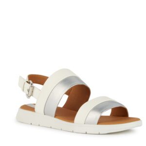 Geox Dandra D35NNA 054AJ C0459 White Sandals foe Women