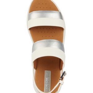 Geox Dandra D35NNA 054AJ C0459 White Sandals foe Women