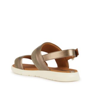 Geox Dandra D35NNA 0AJ22 C5MF3 Μπρονζέ Γυναικεία Πέδιλα