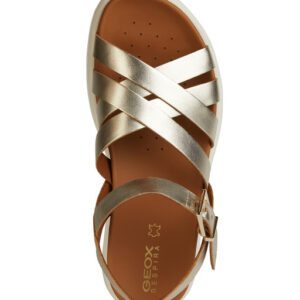 Geox Xand D35PAB 000CF C2012 Gold Sandals for Women