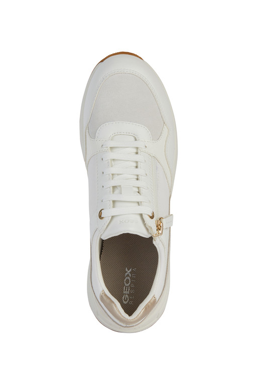 Geox Bulmya D36NQB 05422 C1002 White Sneakers for Women