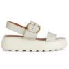 Geox Spherica Ec4.1 D45D4B 00043 C5322 Beige Sandals for Women