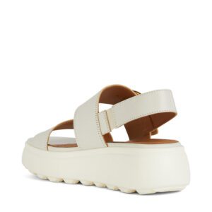 Geox Spherica Ec4.1 D45D4B 00043 C5322 Beige Sandals for Women