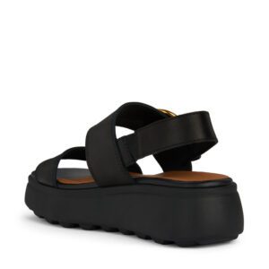 Geoc Spherica D45D4B 00043 C9999 Μαύρα Γυναικεία Πέδιλα