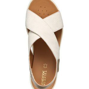 Geox Xand D45M1B 022NF C5V2L Beige Platforms for Women