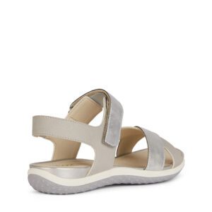 Geox Vega D45R6B 0EKBN C0742 Grey Sandals for Women
