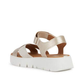 Geox Dandra 40 D45SCC 0AJ22 C2L5V Gold Sandals for Women